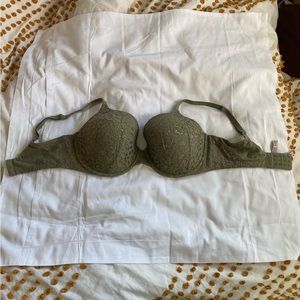 Victoria’s Secret Olive Green Bra 36DDD